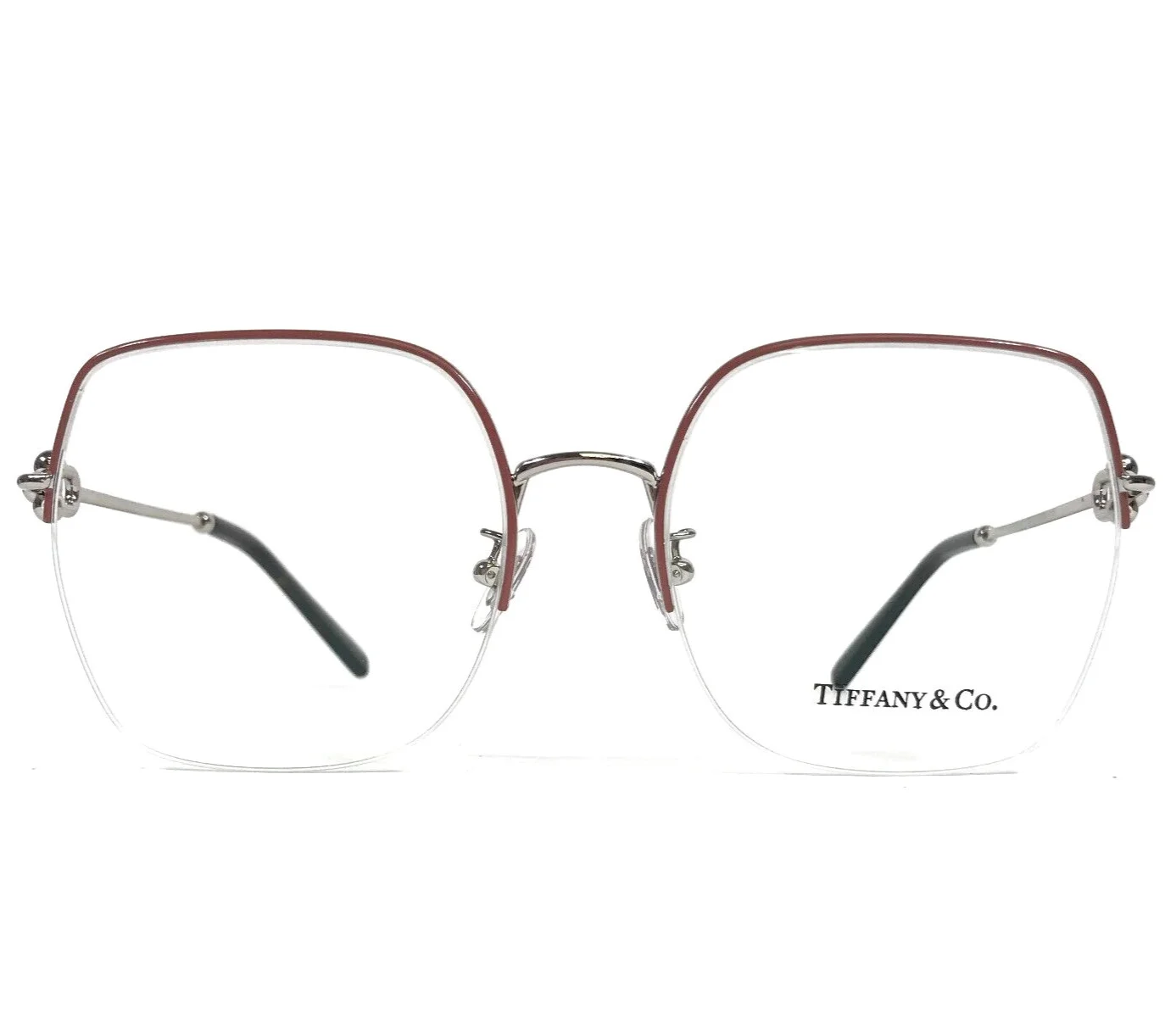 Tiffany&Co TF 2012-B Eyeglasses FRAMES 8001 Pink White Rhinestone 51-16-130 H497 4